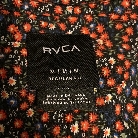 Floral print button up - Picture 2 of 3